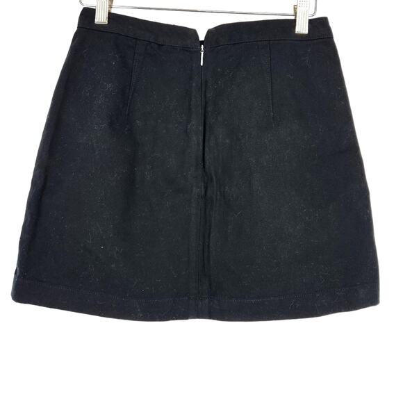 SALE Calvin Klein NWT Black Denim Mini Skirt Women's Size 27 US Small NEW - Picture 2 of 3